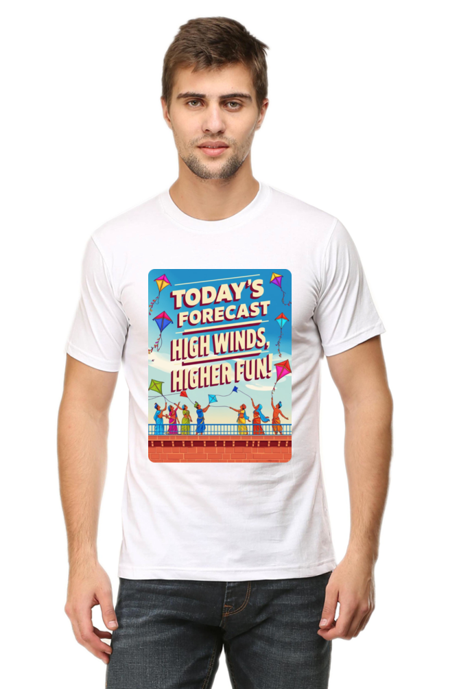 "Today's Forecast: High Wind, Higher Fun" T-Shirt