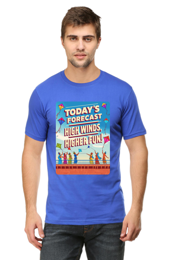 "Today's Forecast: High Wind, Higher Fun" T-Shirt