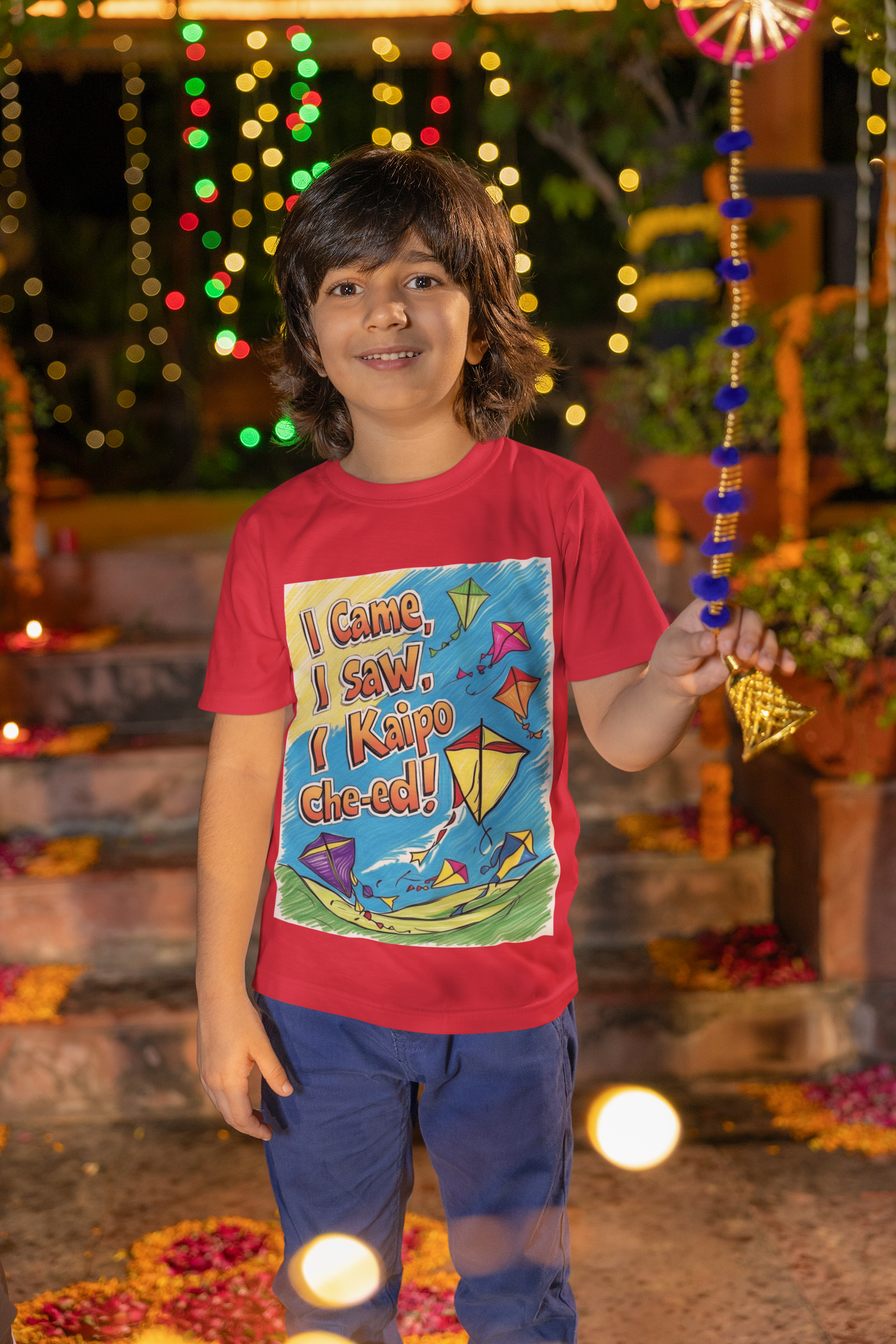 "I Came, I Saw, I Kaipo Che-ed!" Kids' T-Shirt