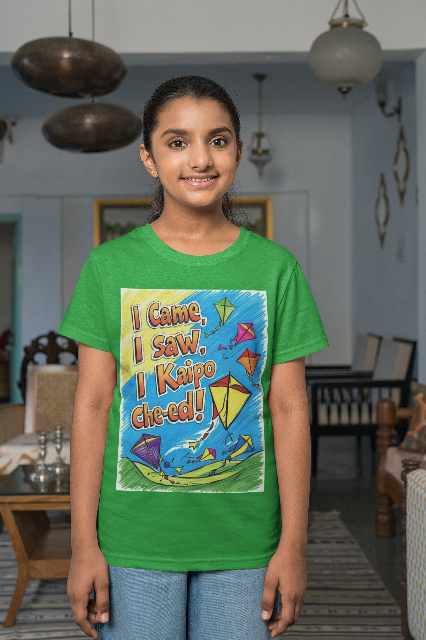 "I Came, I Saw, I Kaipo Che-ed!" Kids' T-Shirt
