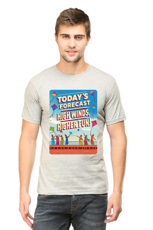 "Today's Forecast: High Wind, Higher Fun" T-Shirt