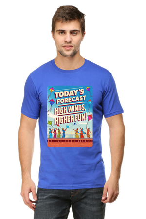 "Today's Forecast: High Wind, Higher Fun" T-Shirt